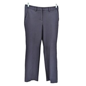 Talbots Dress Pants Straight Leg Stretch Work Trousers Navy Women's